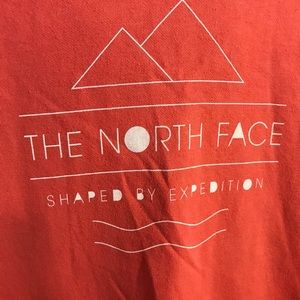 The North Face Coral Orange Sweatshirt